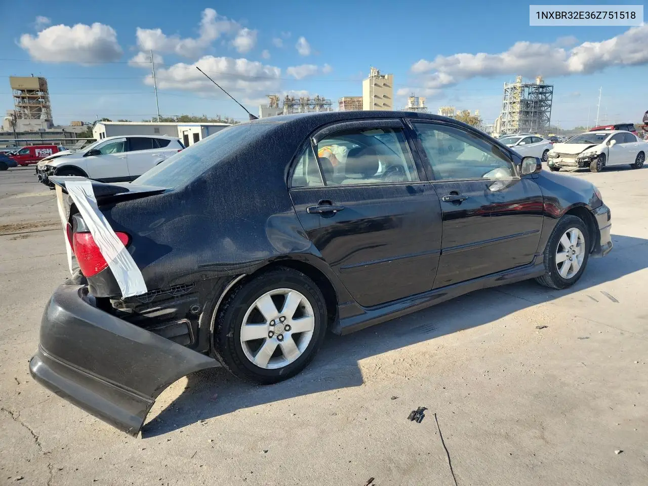 1NXBR32E36Z751518 2006 Toyota Corolla Ce