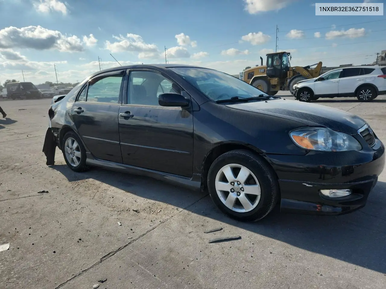 1NXBR32E36Z751518 2006 Toyota Corolla Ce