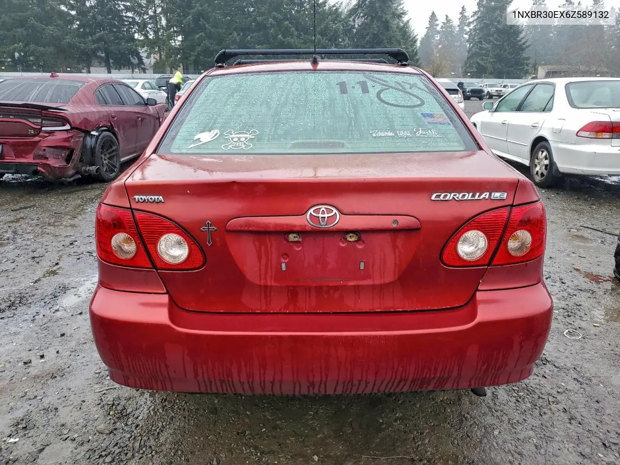 1NXBR30EX6Z589132 2006 Toyota Corolla Ce
