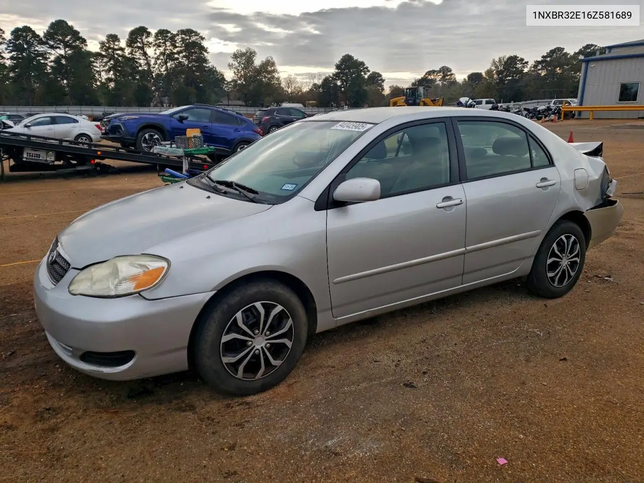 1NXBR32E16Z581689 2006 Toyota Corolla Ce