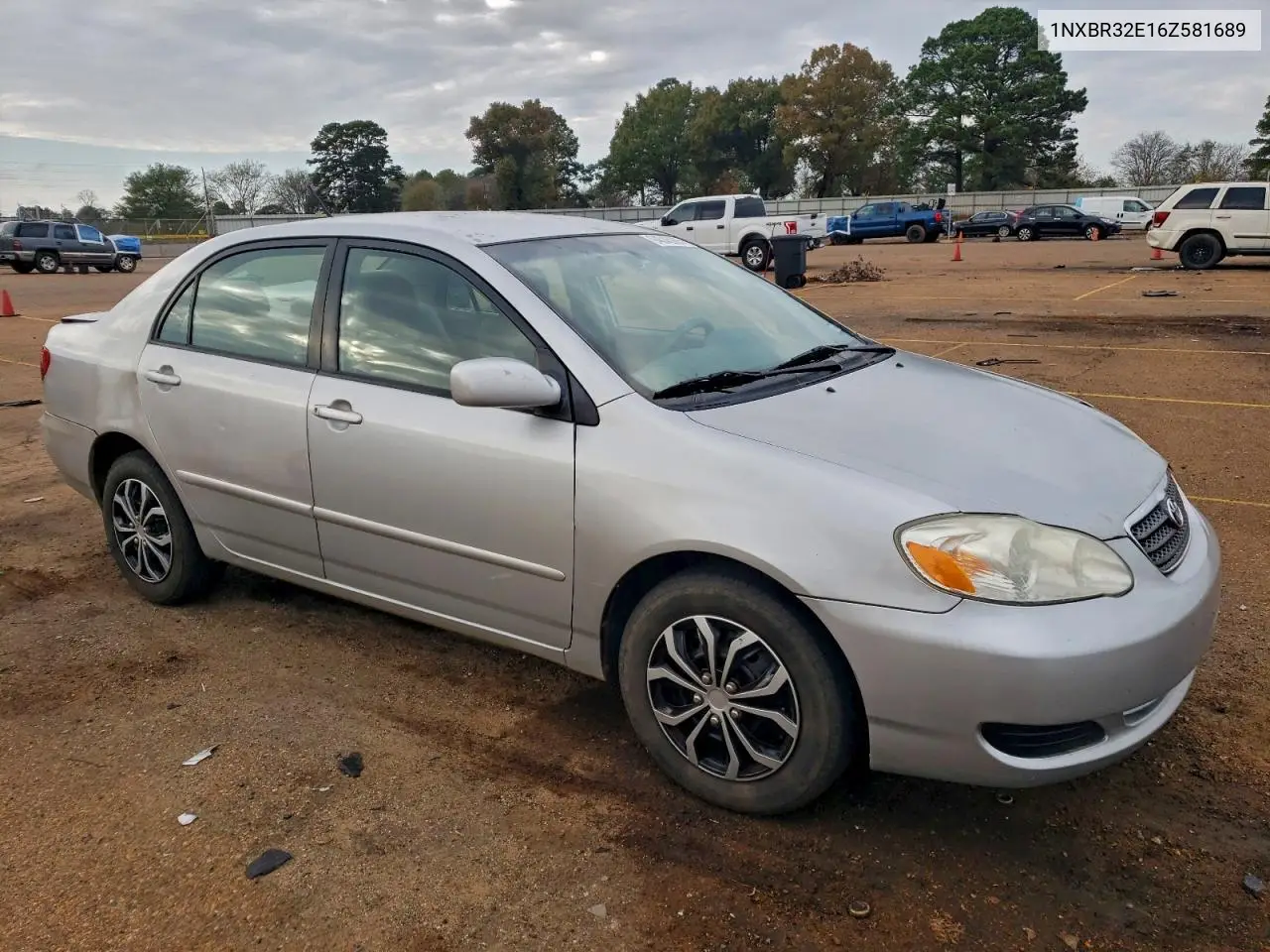 1NXBR32E16Z581689 2006 Toyota Corolla Ce