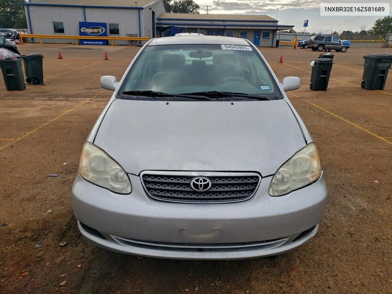 1NXBR32E16Z581689 2006 Toyota Corolla Ce