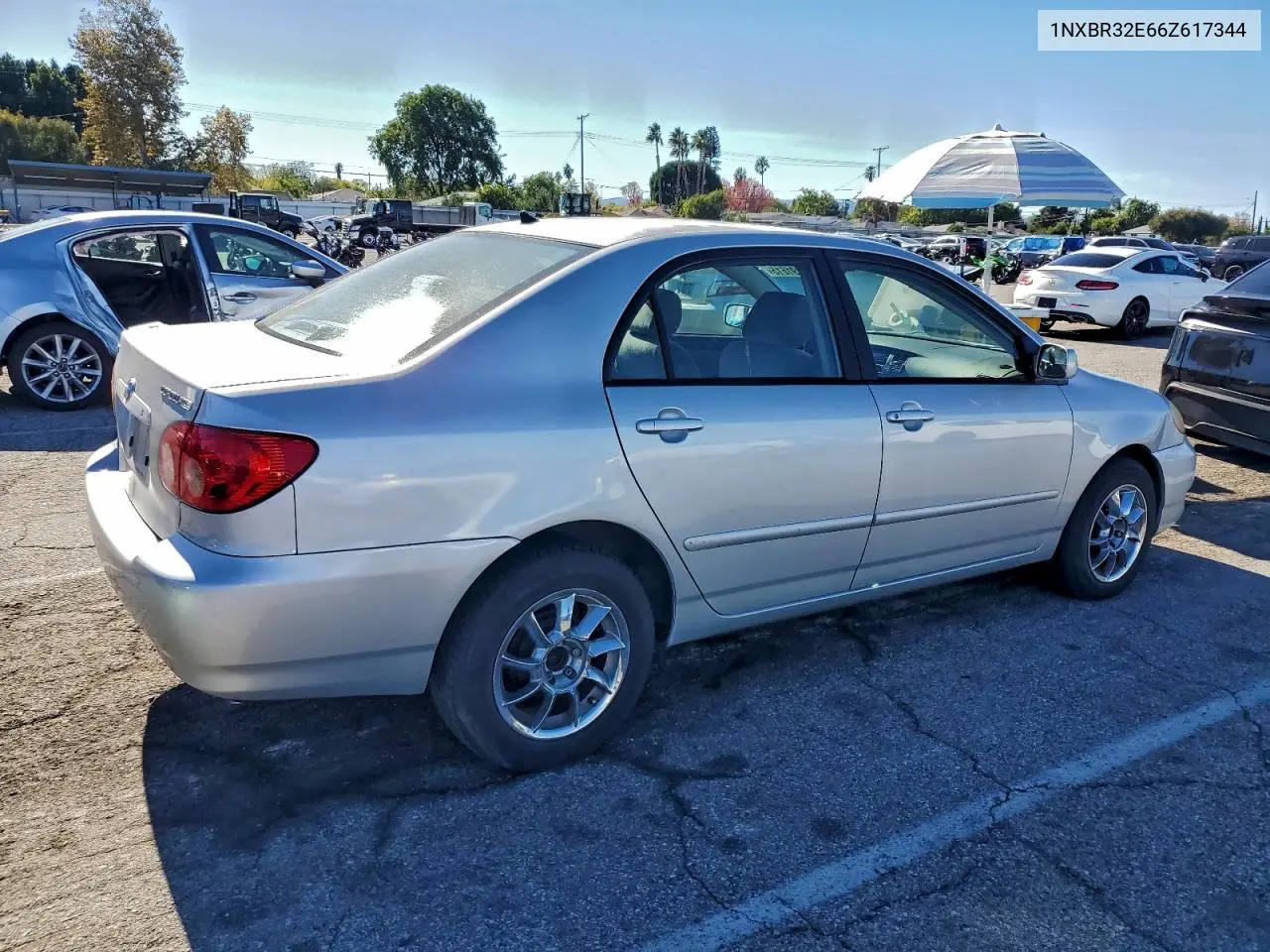 1NXBR32E66Z617344 2006 Toyota Corolla Ce