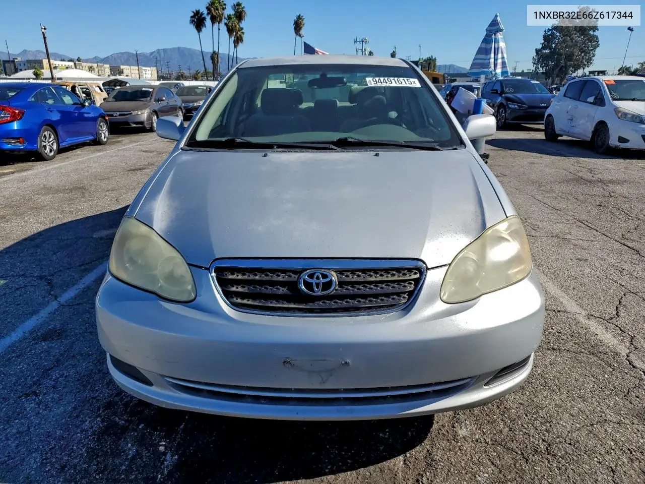 1NXBR32E66Z617344 2006 Toyota Corolla Ce