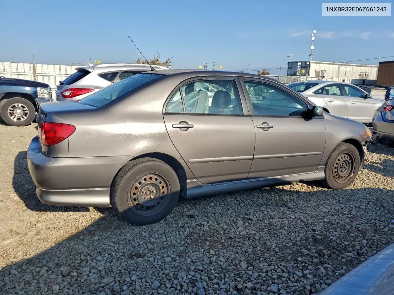 1NXBR32E06Z661243 2006 Toyota Corolla Ce