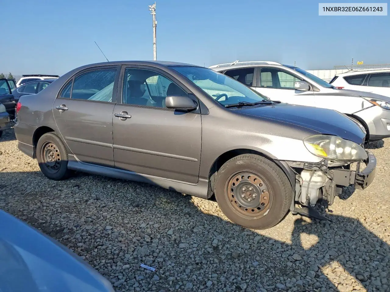 1NXBR32E06Z661243 2006 Toyota Corolla Ce