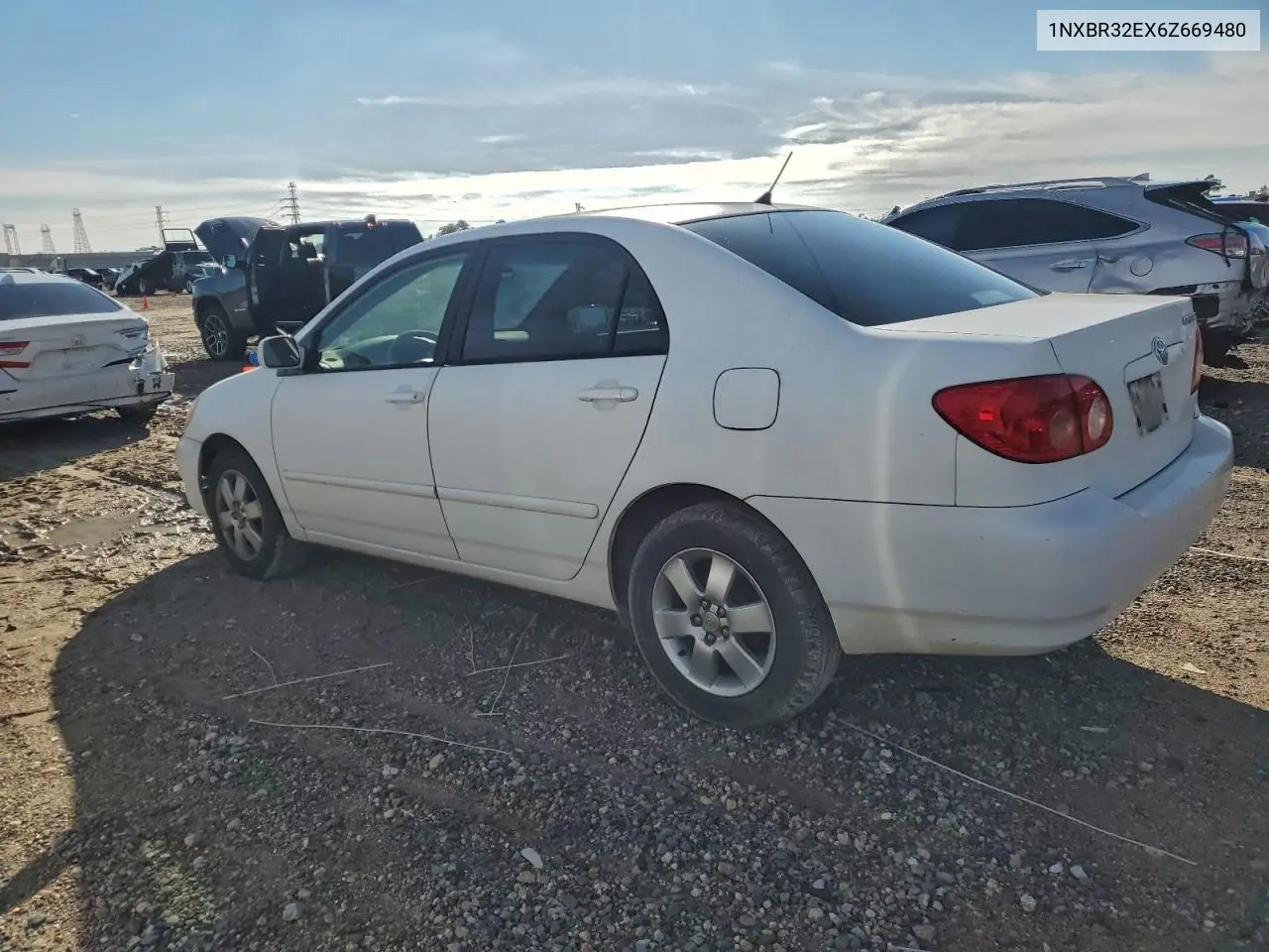 1NXBR32EX6Z669480 2006 Toyota Corolla Ce