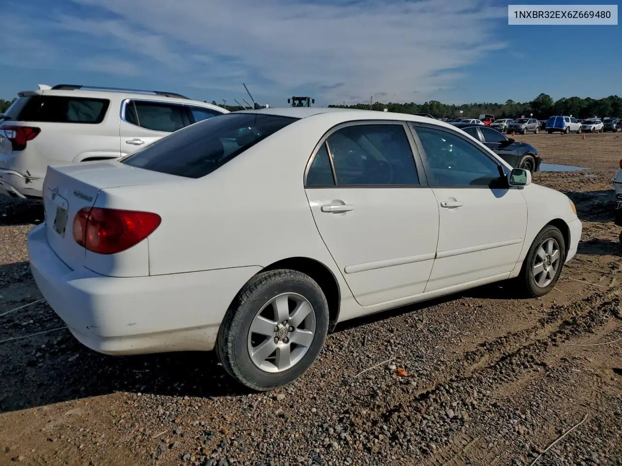 1NXBR32EX6Z669480 2006 Toyota Corolla Ce