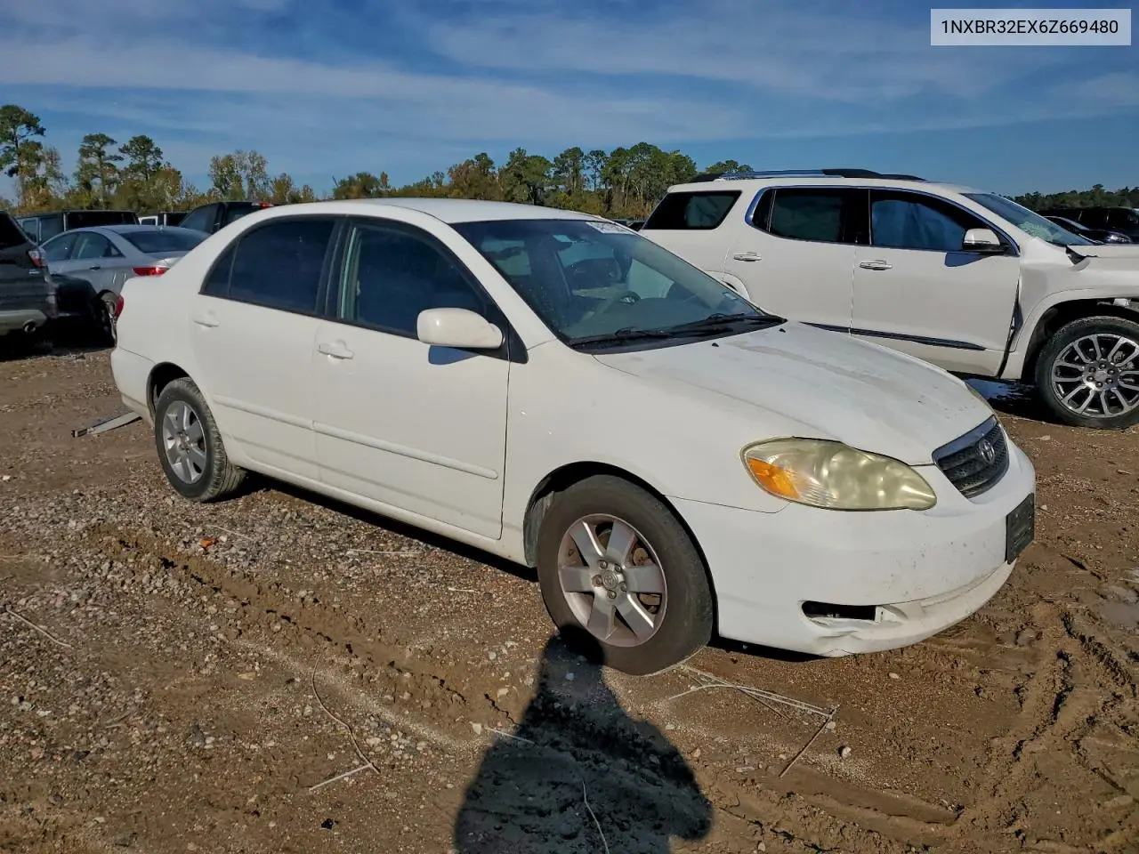 1NXBR32EX6Z669480 2006 Toyota Corolla Ce
