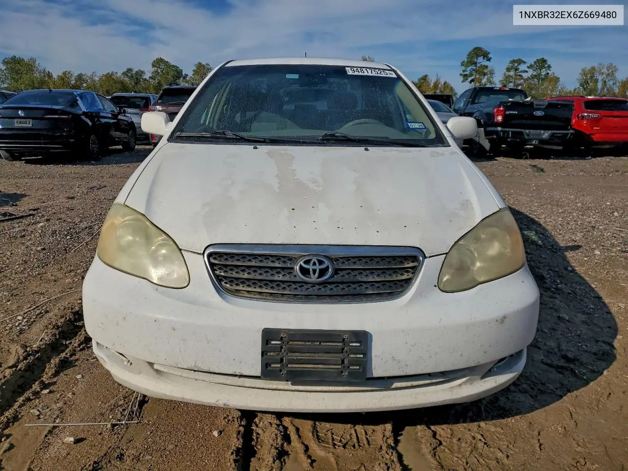 1NXBR32EX6Z669480 2006 Toyota Corolla Ce
