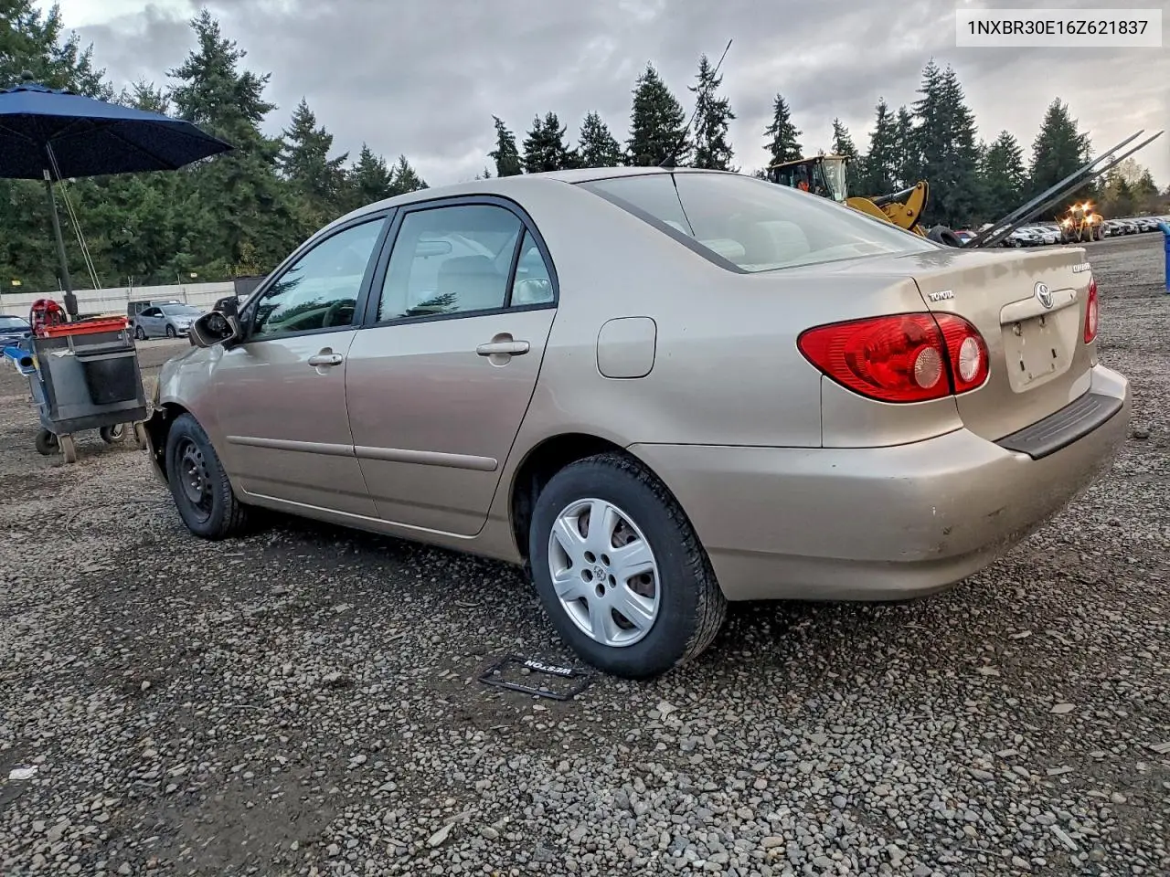 1NXBR30E16Z621837 2006 Toyota Corolla Ce