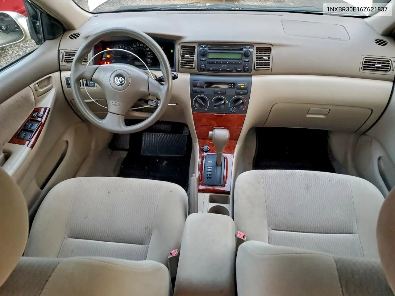 1NXBR30E16Z621837 2006 Toyota Corolla Ce