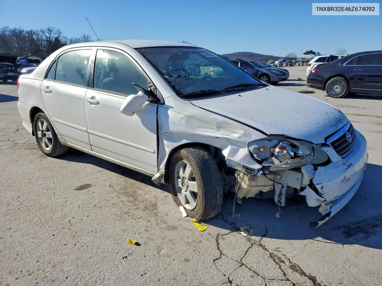 1NXBR32E46Z674092 2006 Toyota Corolla Ce