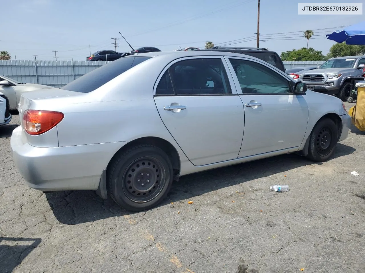 2007 Toyota Corolla Ce VIN: JTDBR32E670132926 Lot: 55407484