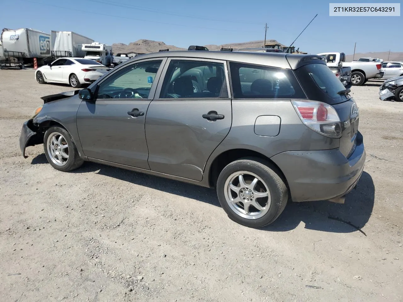 2007 Toyota Corolla Matrix Xr VIN: 2T1KR32E57C643291 Lot: 62015944