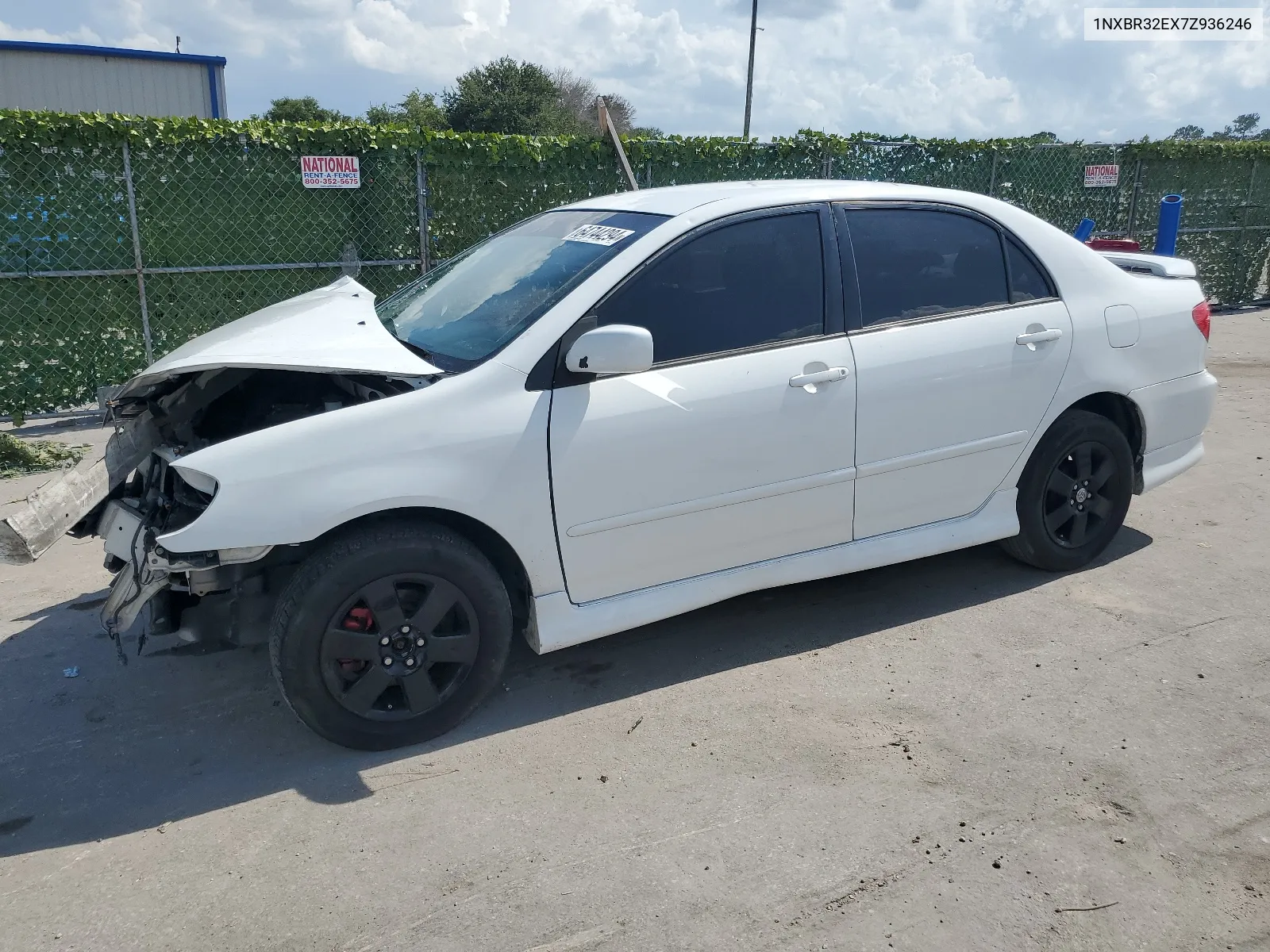 2007 Toyota Corolla Ce VIN: 1NXBR32EX7Z936246 Lot: 64744294