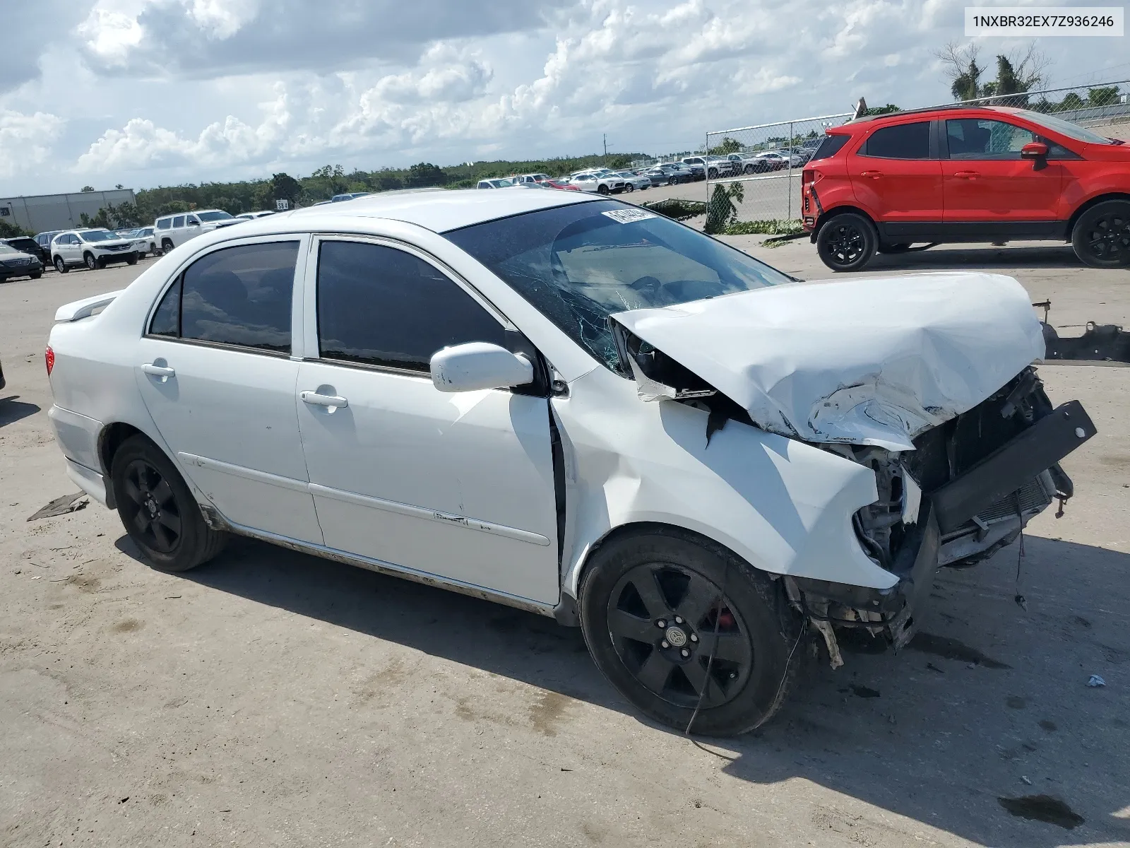 2007 Toyota Corolla Ce VIN: 1NXBR32EX7Z936246 Lot: 64744294