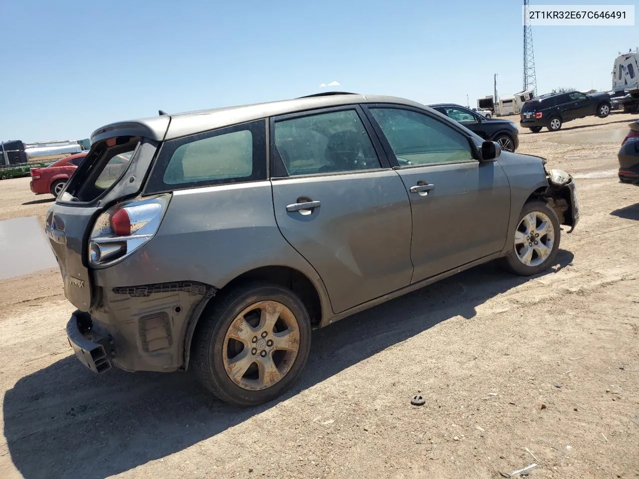 2007 Toyota Corolla Matrix Xr VIN: 2T1KR32E67C646491 Lot: 67242874