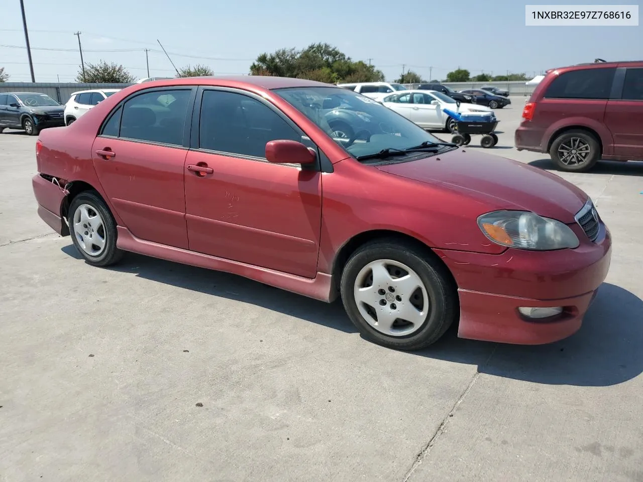 1NXBR32E97Z768616 2007 Toyota Corolla Ce