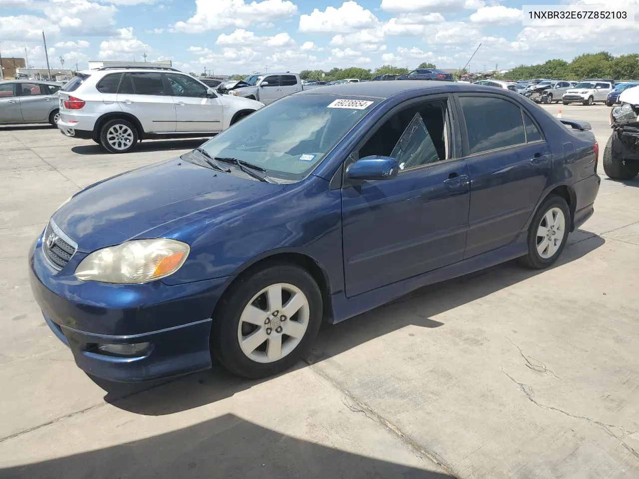 2007 Toyota Corolla Ce VIN: 1NXBR32E67Z852103 Lot: 69238654