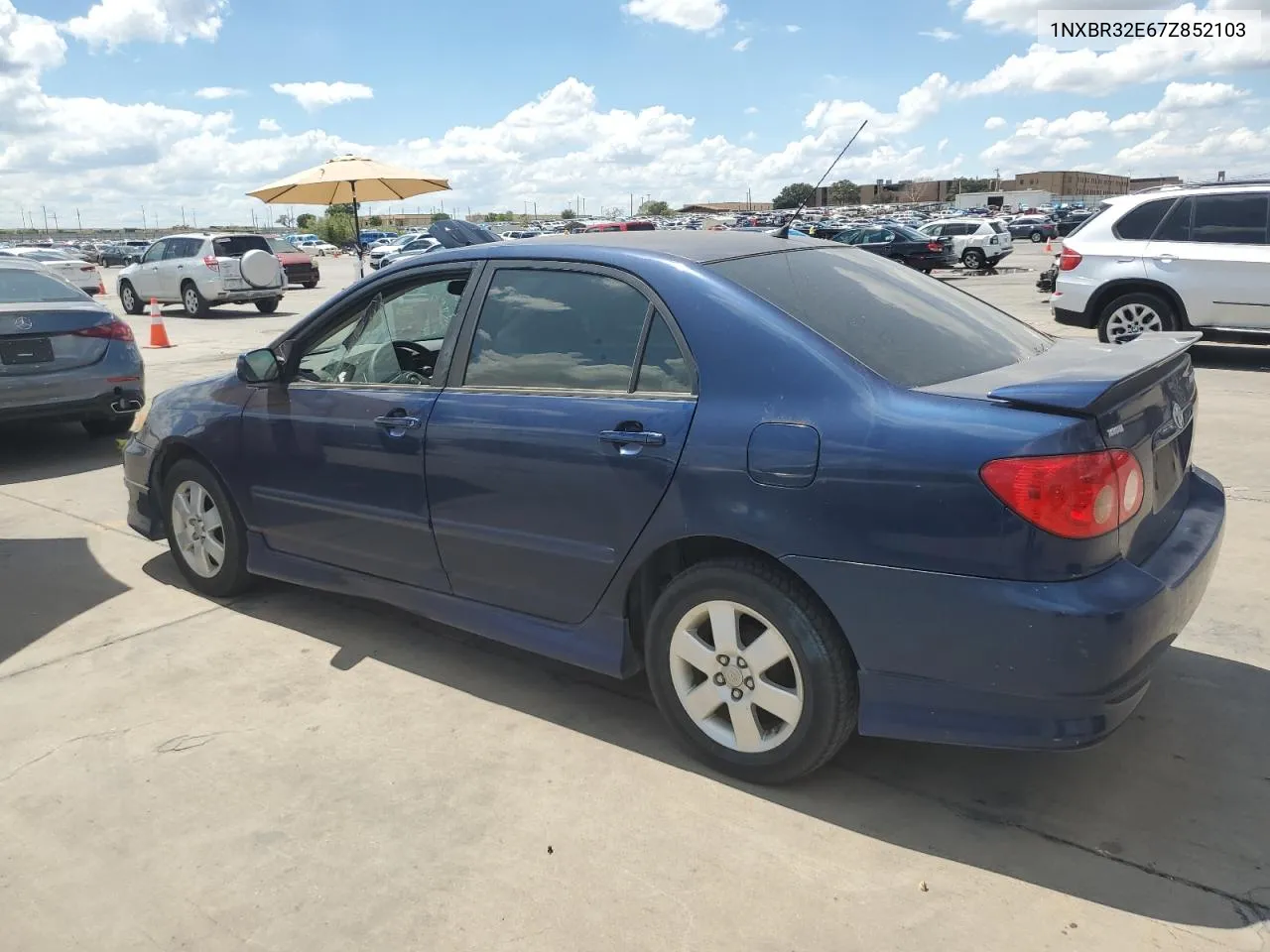 1NXBR32E67Z852103 2007 Toyota Corolla Ce