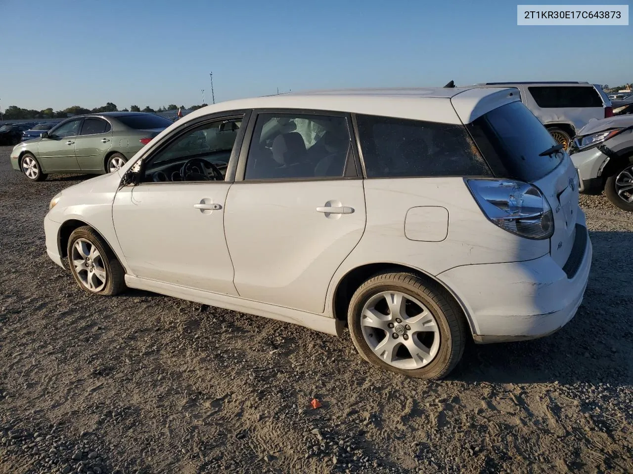 2T1KR30E17C643873 2007 Toyota Corolla Matrix Xr