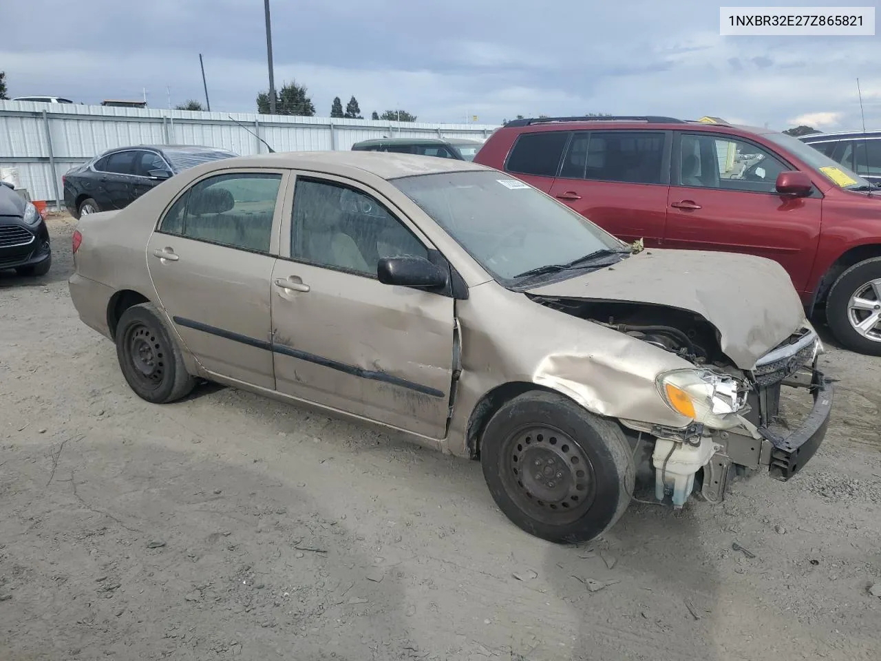 2007 Toyota Corolla Ce VIN: 1NXBR32E27Z865821 Lot: 72223034