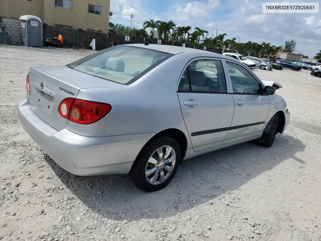 1NXBR32E97Z820651 2007 Toyota Corolla Ce