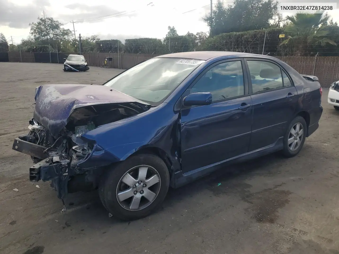 1NXBR32E47Z814238 2007 Toyota Corolla Ce