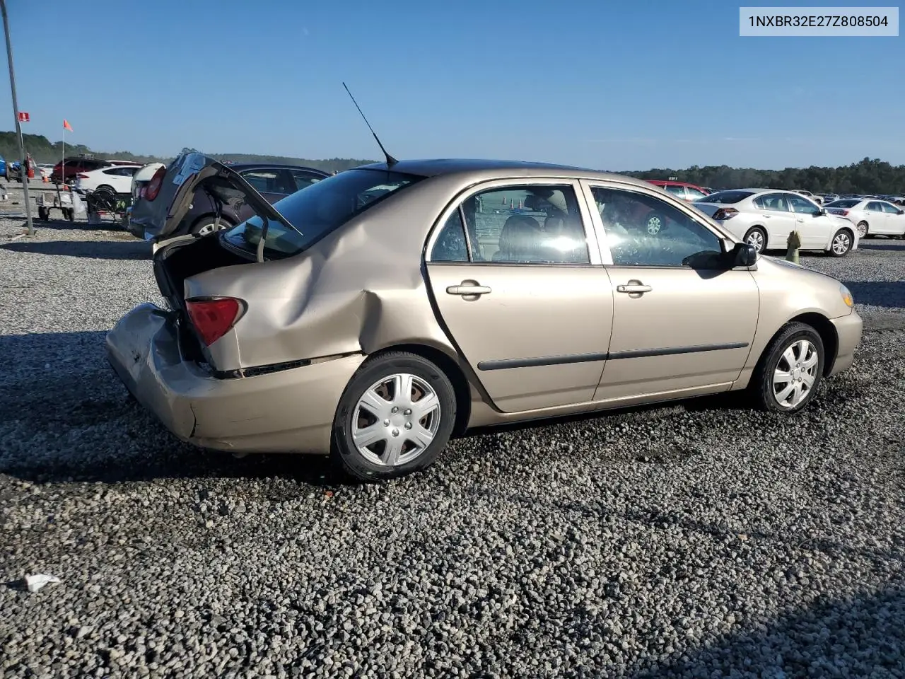 1NXBR32E27Z808504 2007 Toyota Corolla Ce