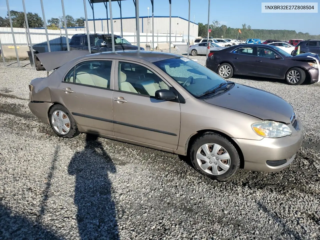 1NXBR32E27Z808504 2007 Toyota Corolla Ce
