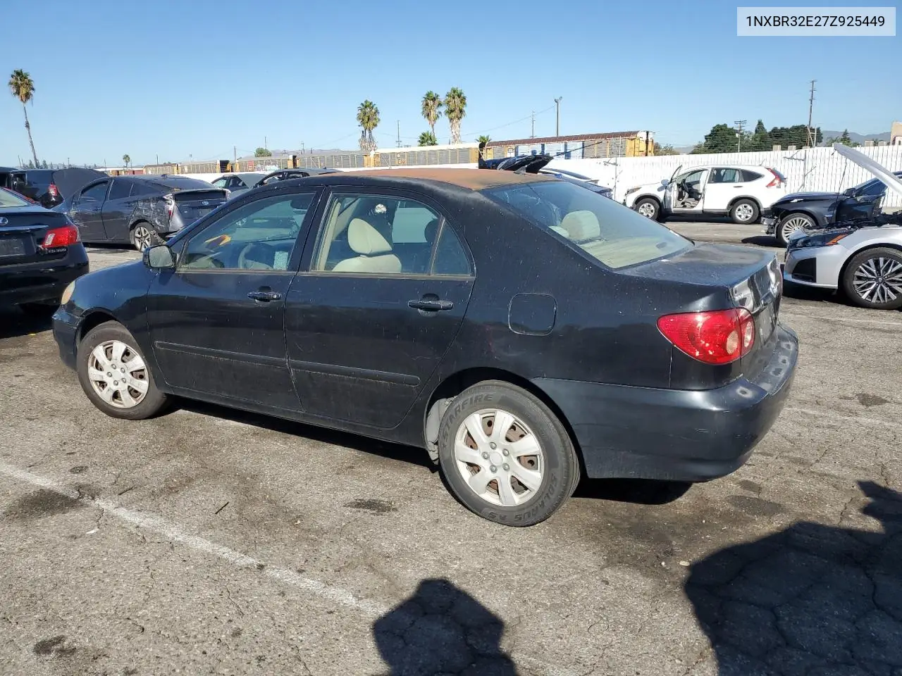 1NXBR32E27Z925449 2007 Toyota Corolla Ce