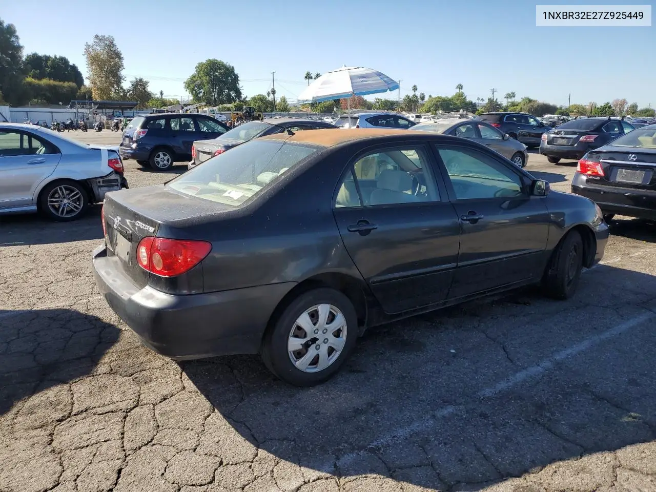 1NXBR32E27Z925449 2007 Toyota Corolla Ce