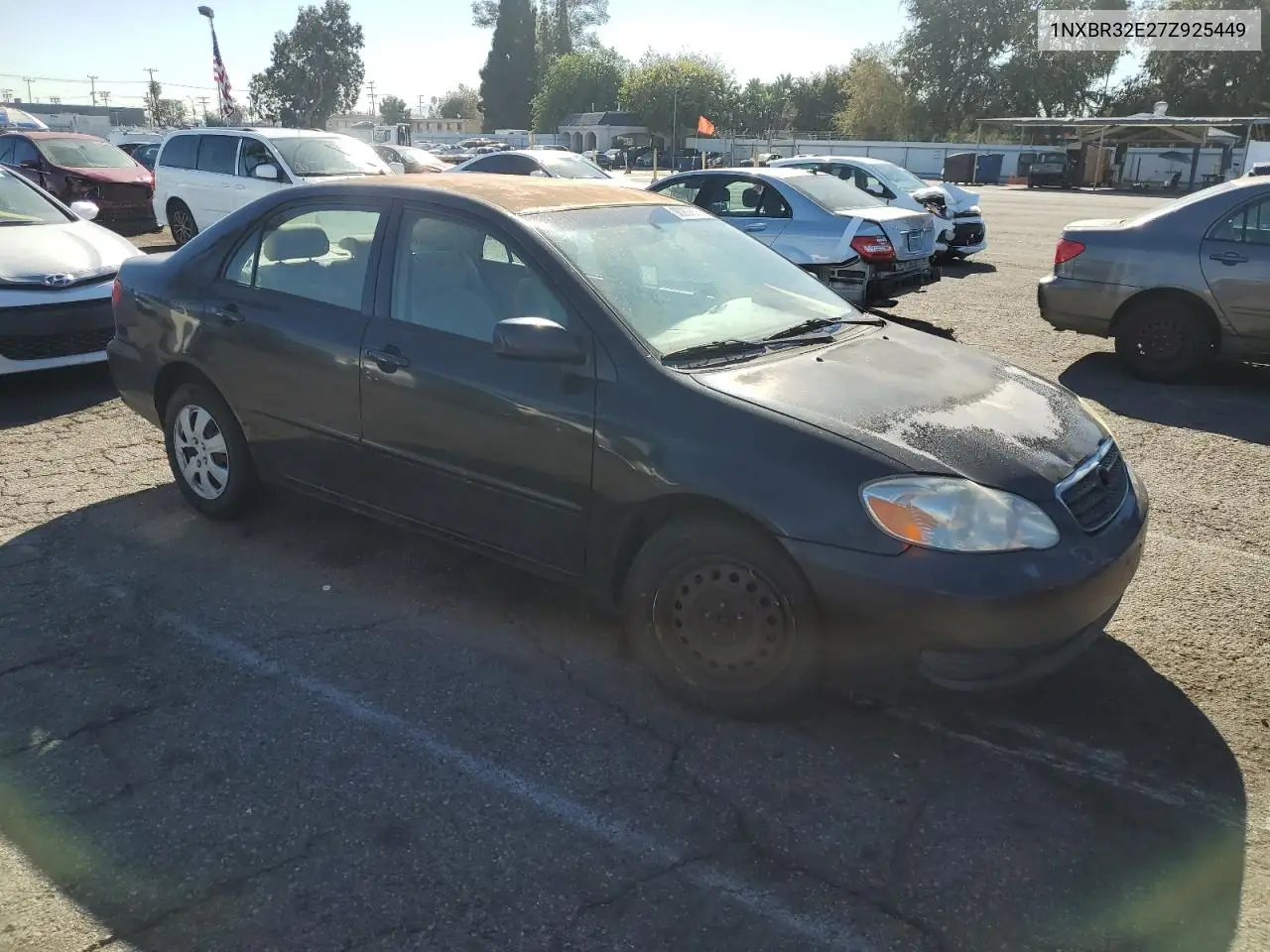 1NXBR32E27Z925449 2007 Toyota Corolla Ce