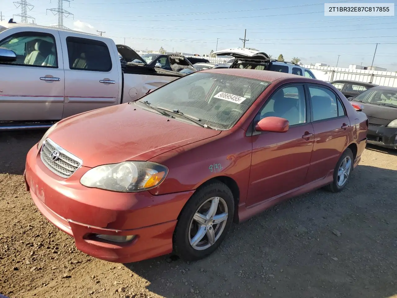 2T1BR32E87C817855 2007 Toyota Corolla Ce