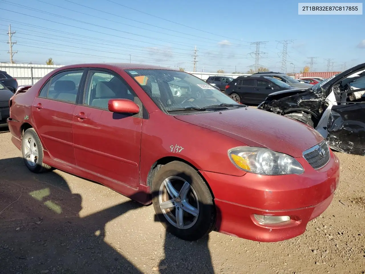 2T1BR32E87C817855 2007 Toyota Corolla Ce