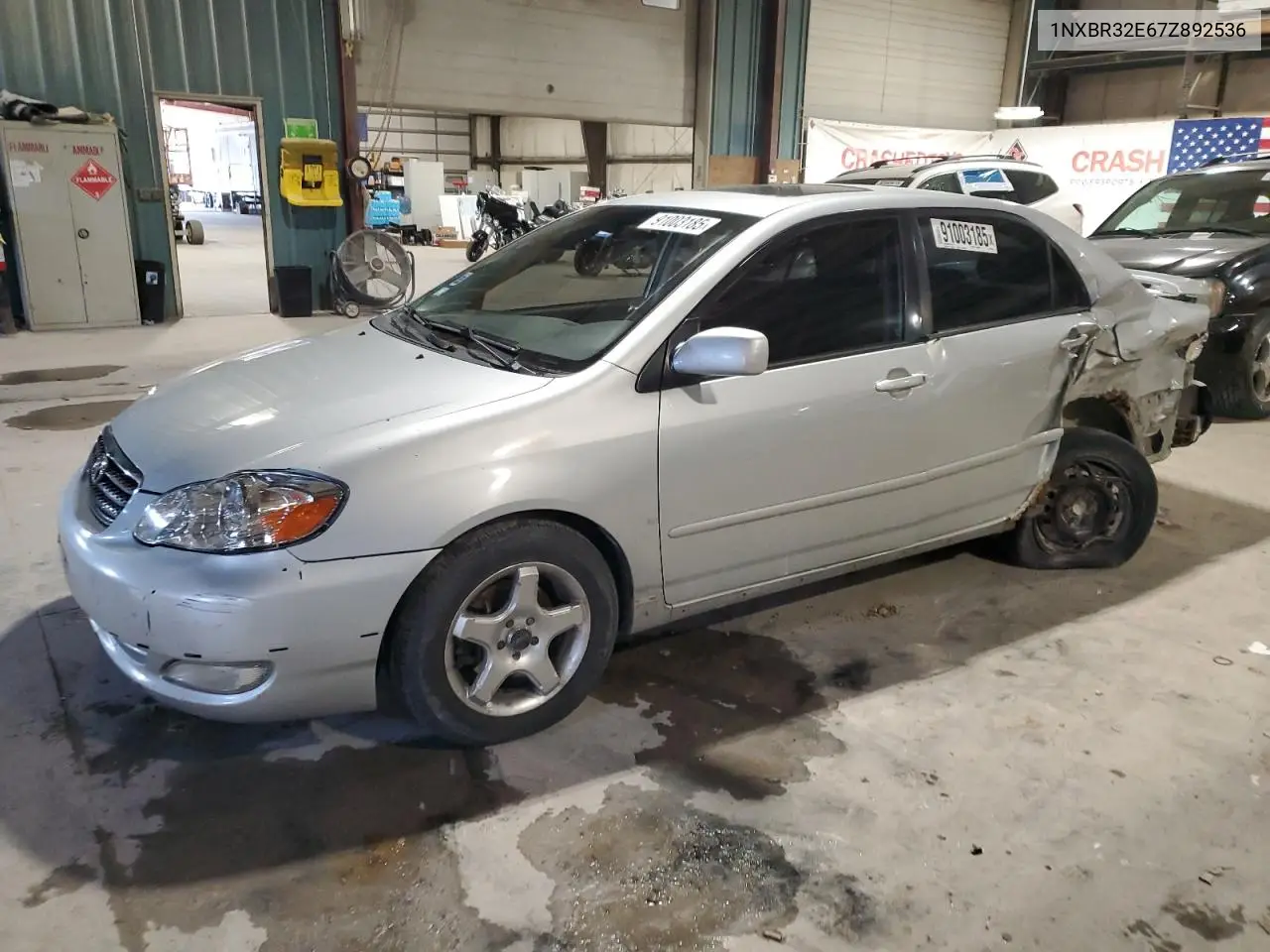 1NXBR32E67Z892536 2007 Toyota Corolla Ce