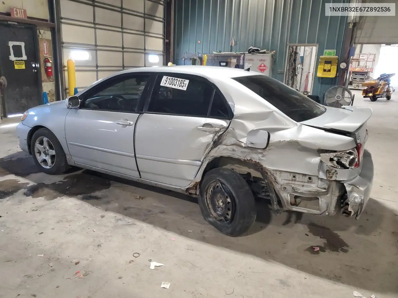 1NXBR32E67Z892536 2007 Toyota Corolla Ce