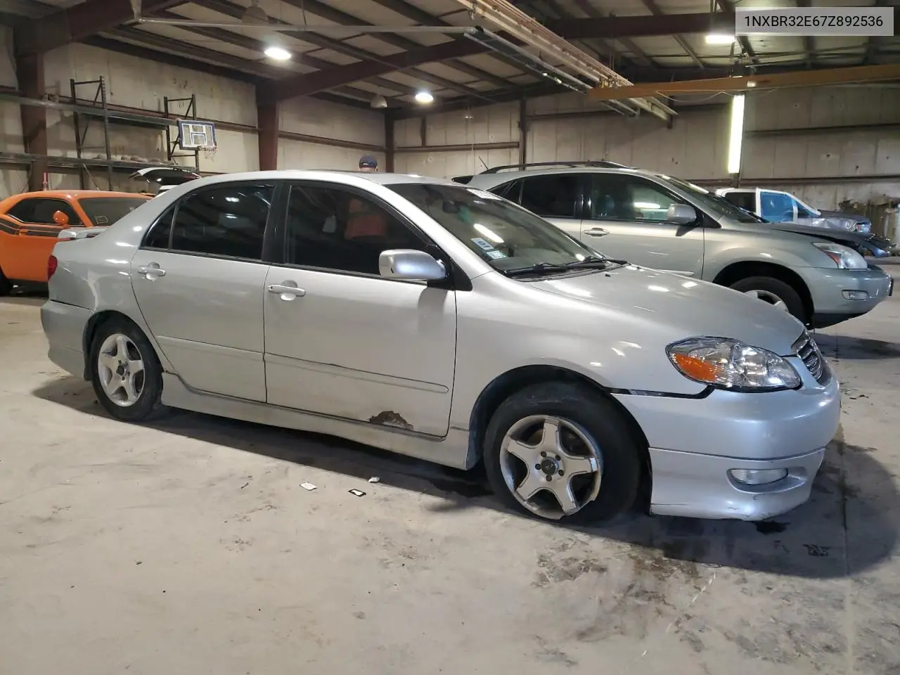 1NXBR32E67Z892536 2007 Toyota Corolla Ce