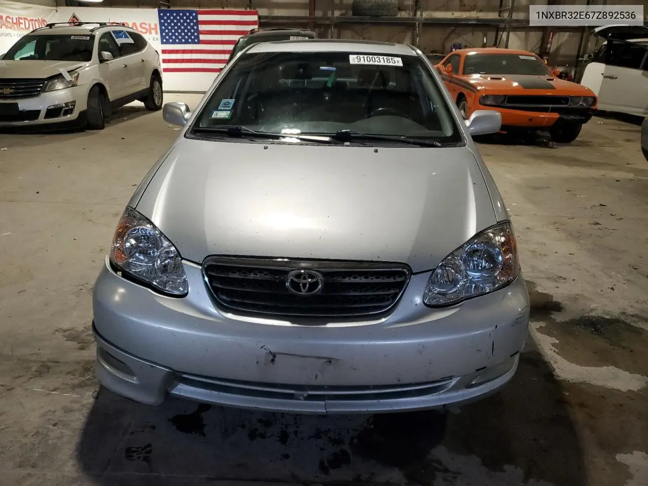 1NXBR32E67Z892536 2007 Toyota Corolla Ce