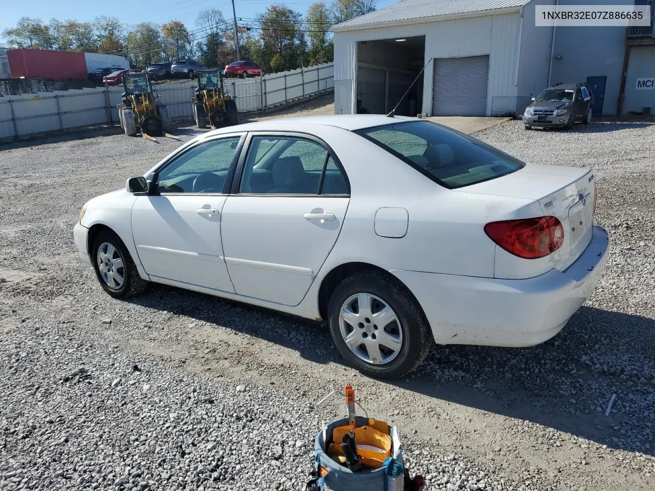 1NXBR32E07Z886635 2007 Toyota Corolla Ce