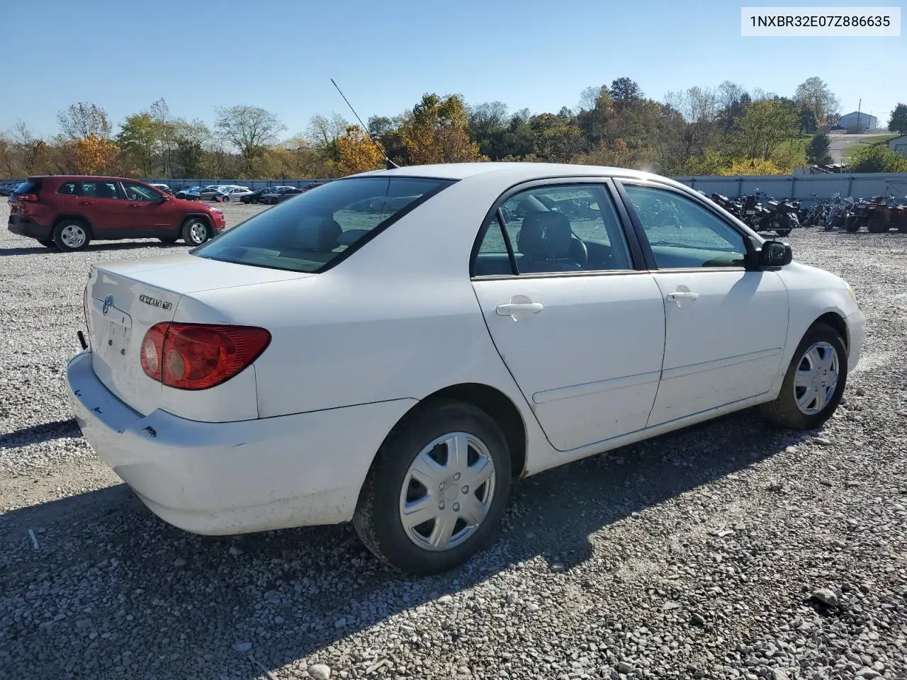 1NXBR32E07Z886635 2007 Toyota Corolla Ce