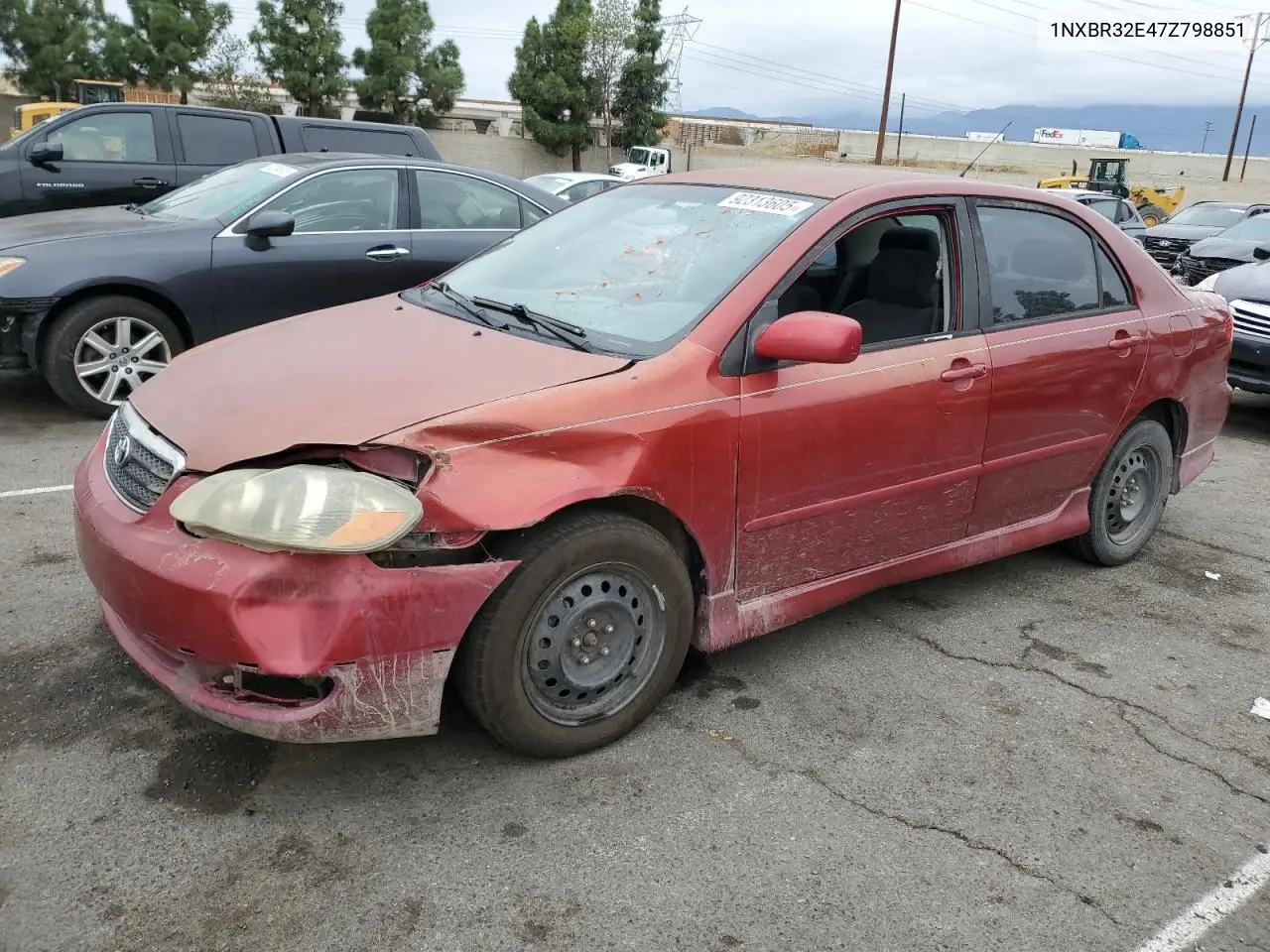 1NXBR32E47Z798851 2007 Toyota Corolla Ce