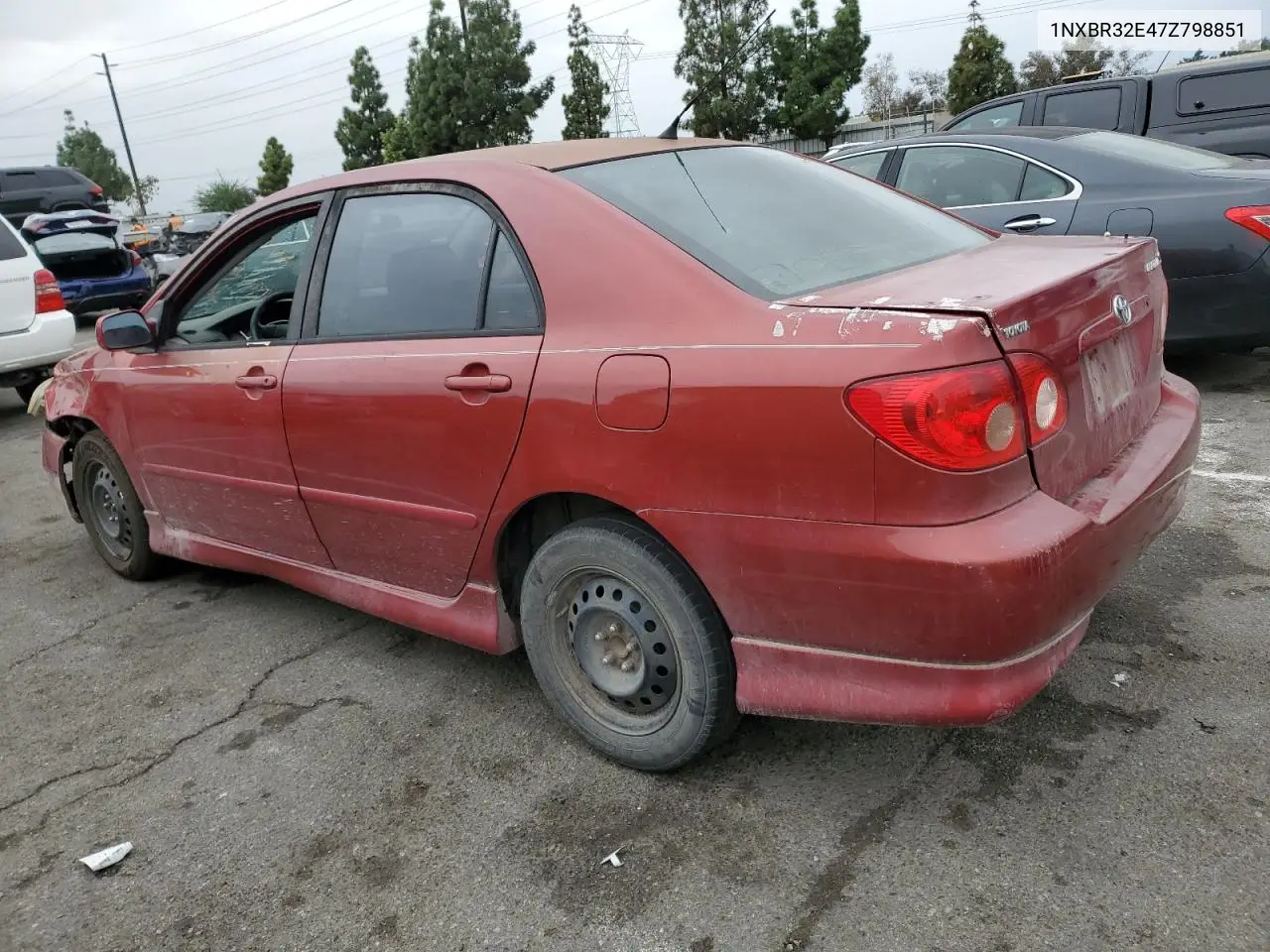 1NXBR32E47Z798851 2007 Toyota Corolla Ce