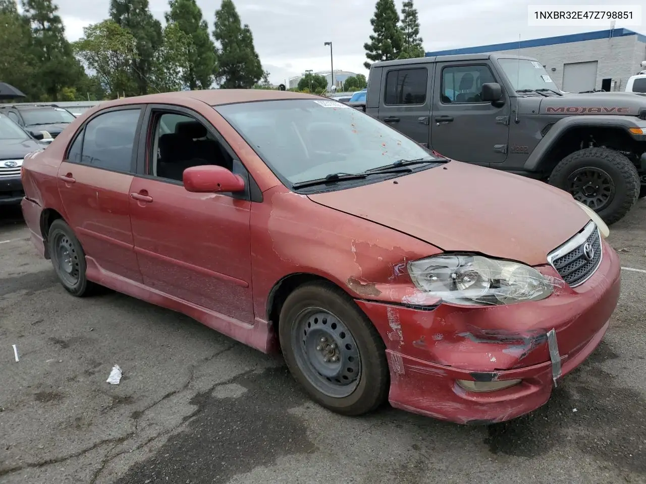 1NXBR32E47Z798851 2007 Toyota Corolla Ce