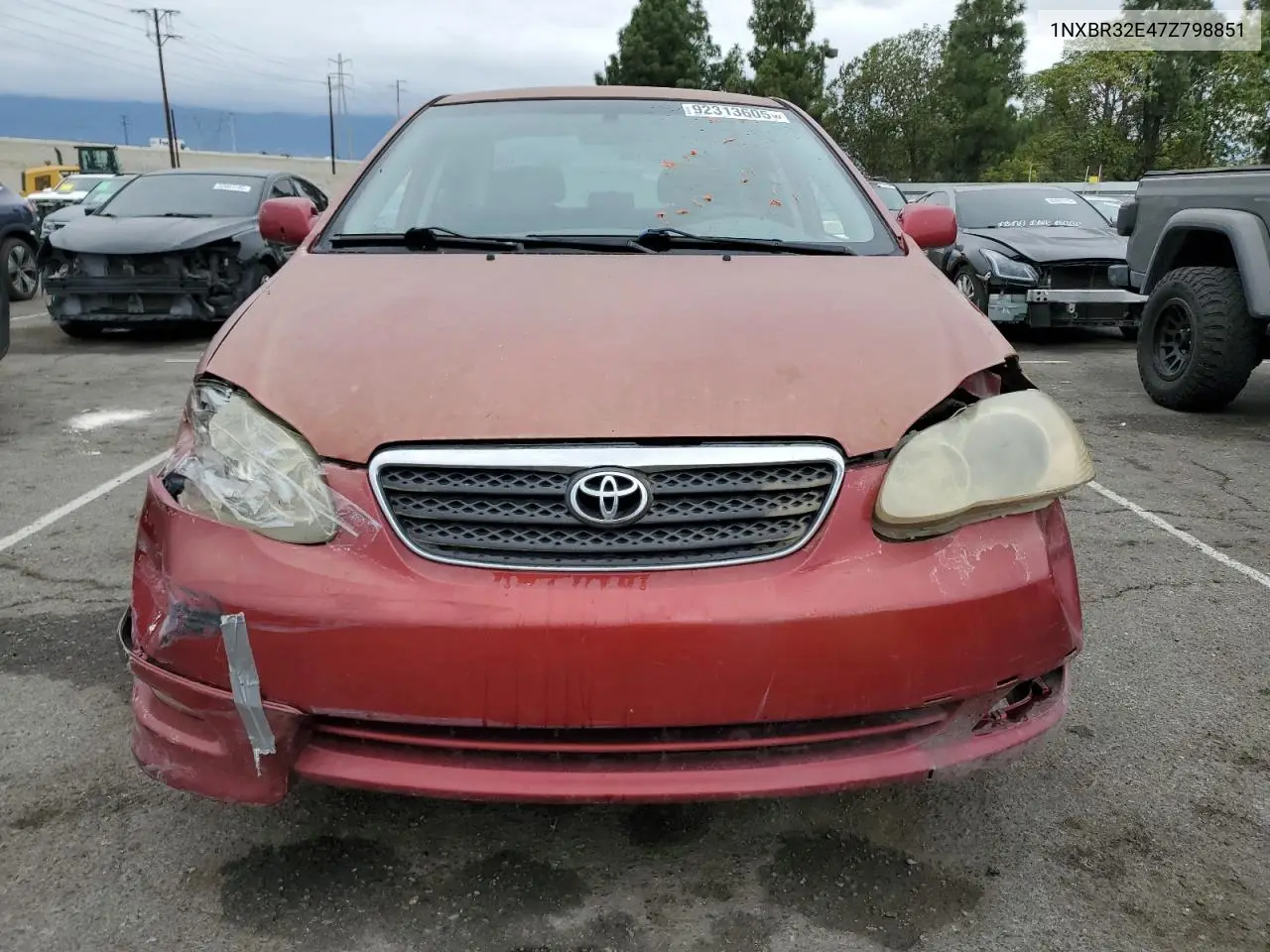 1NXBR32E47Z798851 2007 Toyota Corolla Ce