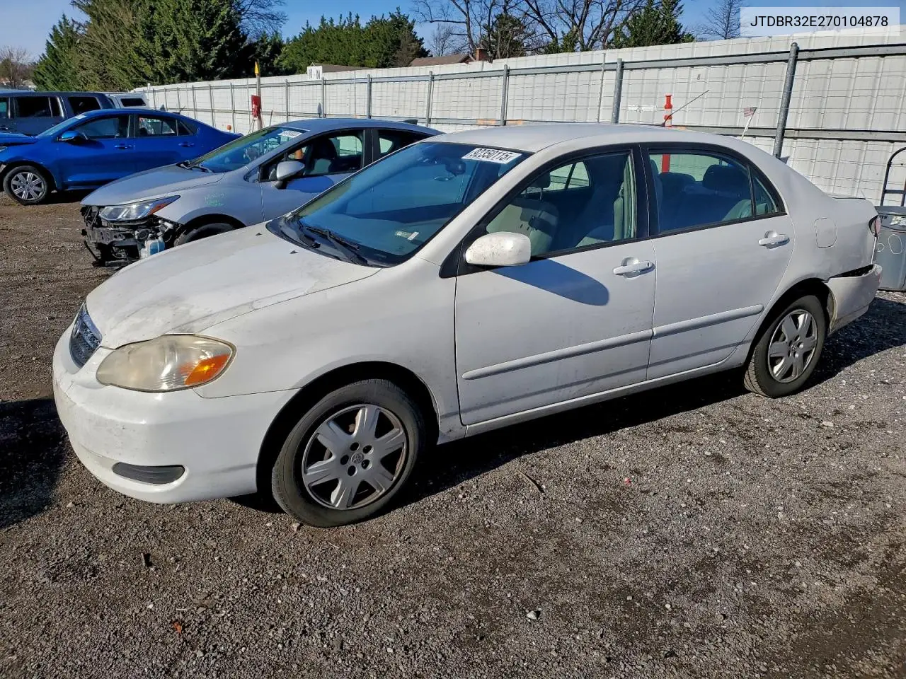 JTDBR32E270104878 2007 Toyota Corolla Ce