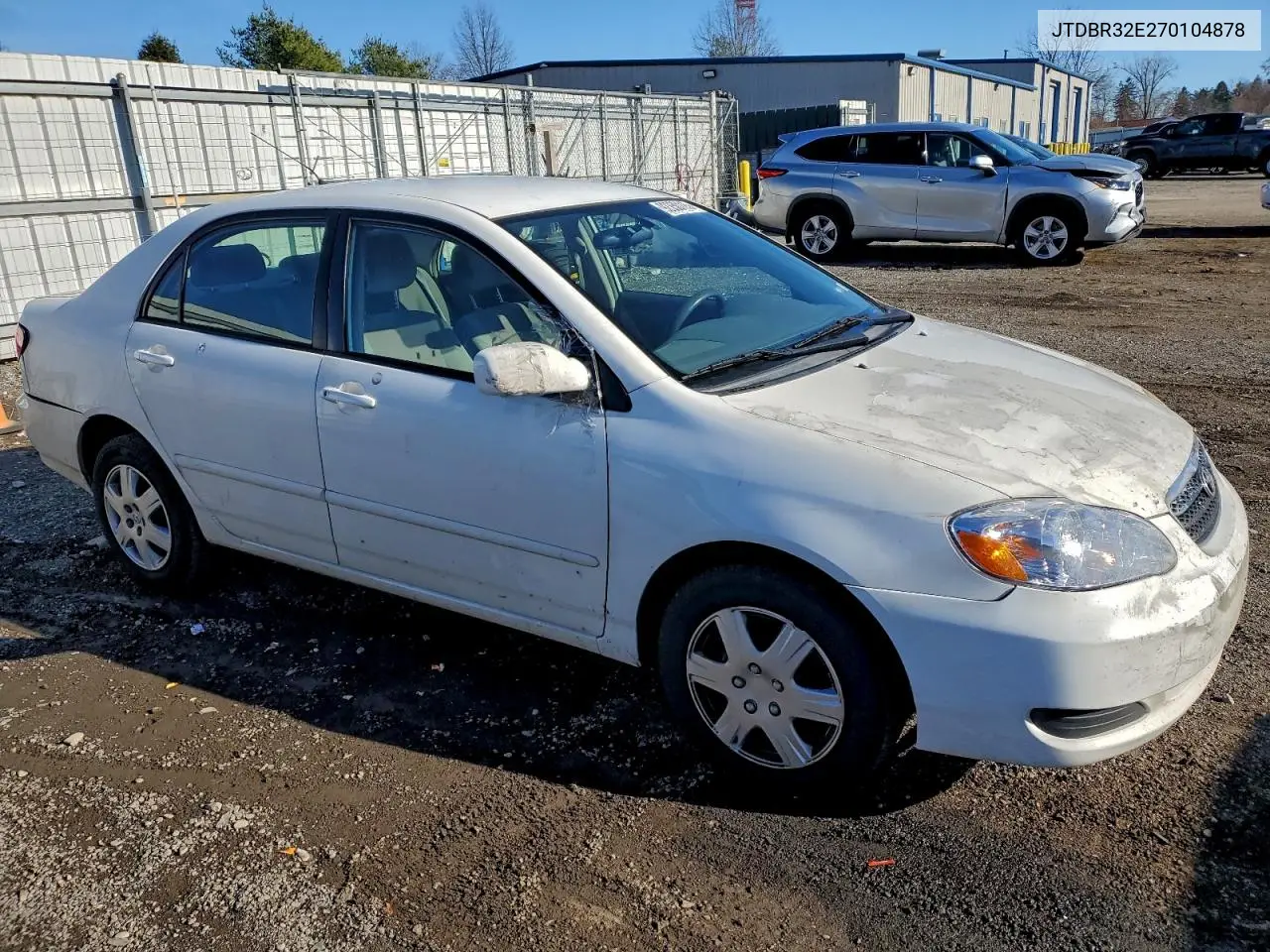 JTDBR32E270104878 2007 Toyota Corolla Ce