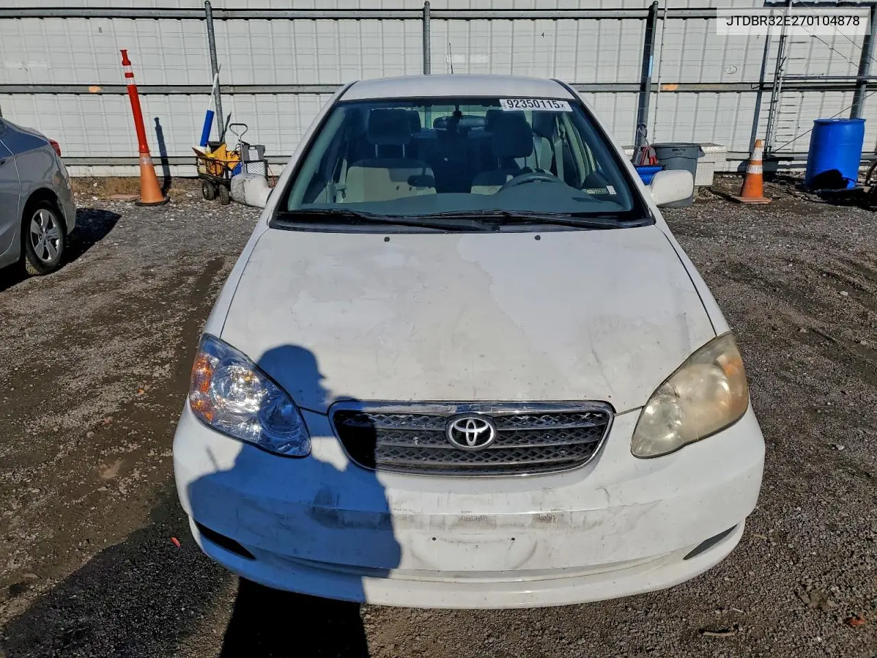 JTDBR32E270104878 2007 Toyota Corolla Ce