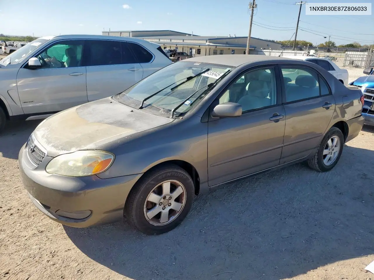 1NXBR30E87Z806033 2007 Toyota Corolla Ce